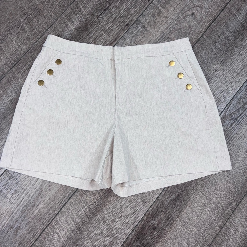 Maurices Shorts with Gold Button Accents